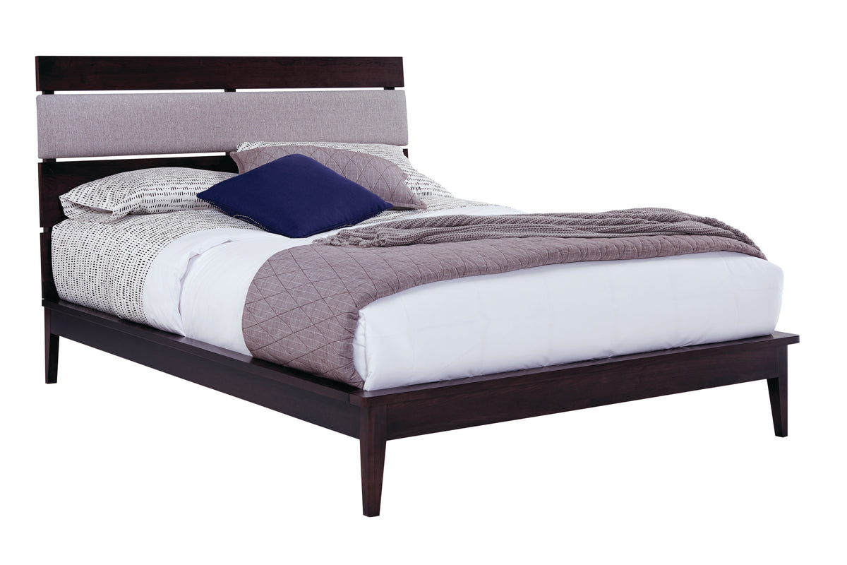 West Bros Camber Complete Bed in 92 Graphite, on white