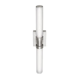 LED Bath Wall Sconce — W: 4.75" × H: 26.75" × D: 4.50"