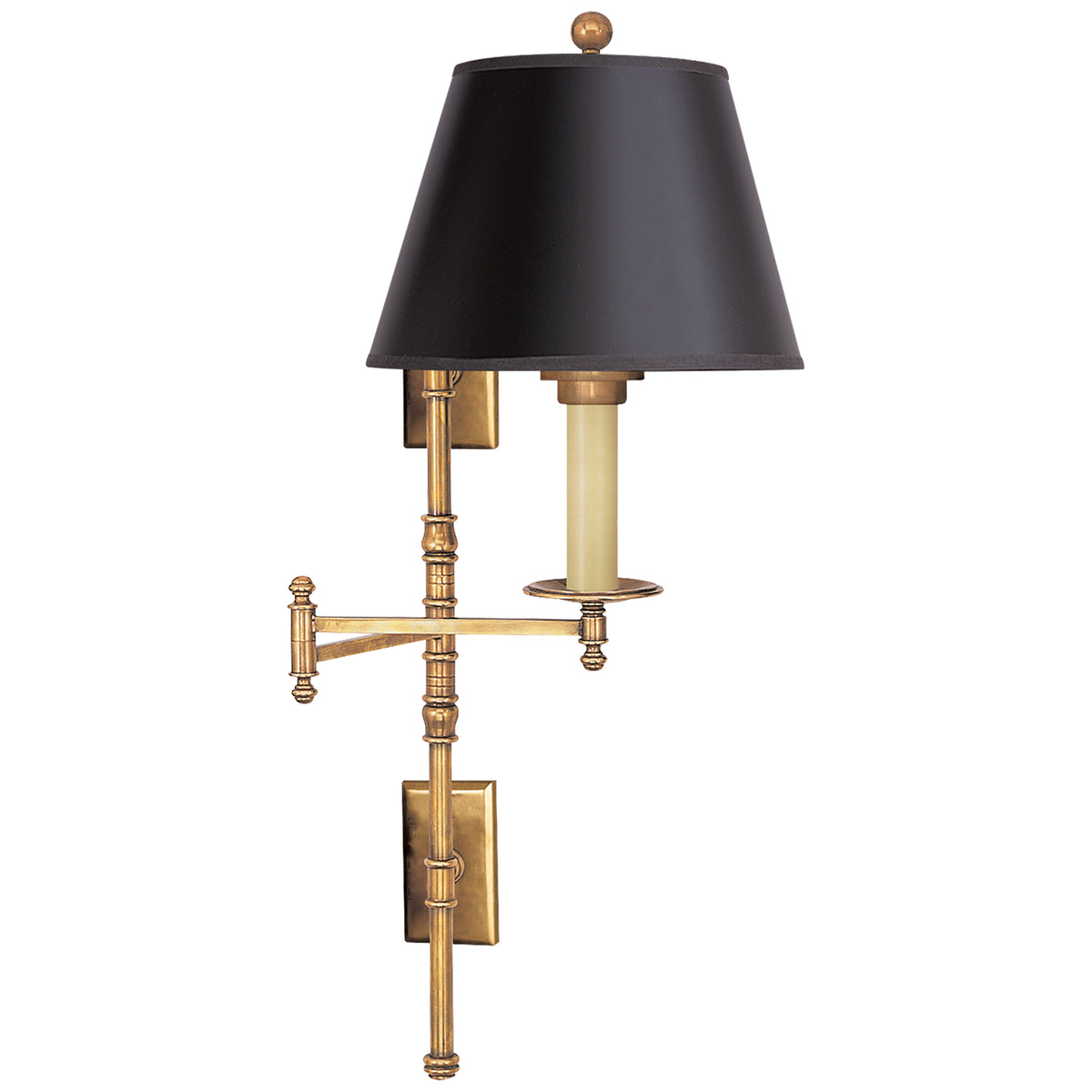 Dorchester Swing Arm One Light Swing Arm Wall Lamp — 27.00"