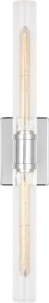 Keaton 30" Vanity Sconce — Crackle