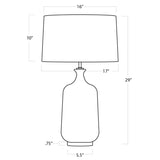 Glace One Light Table Lamp