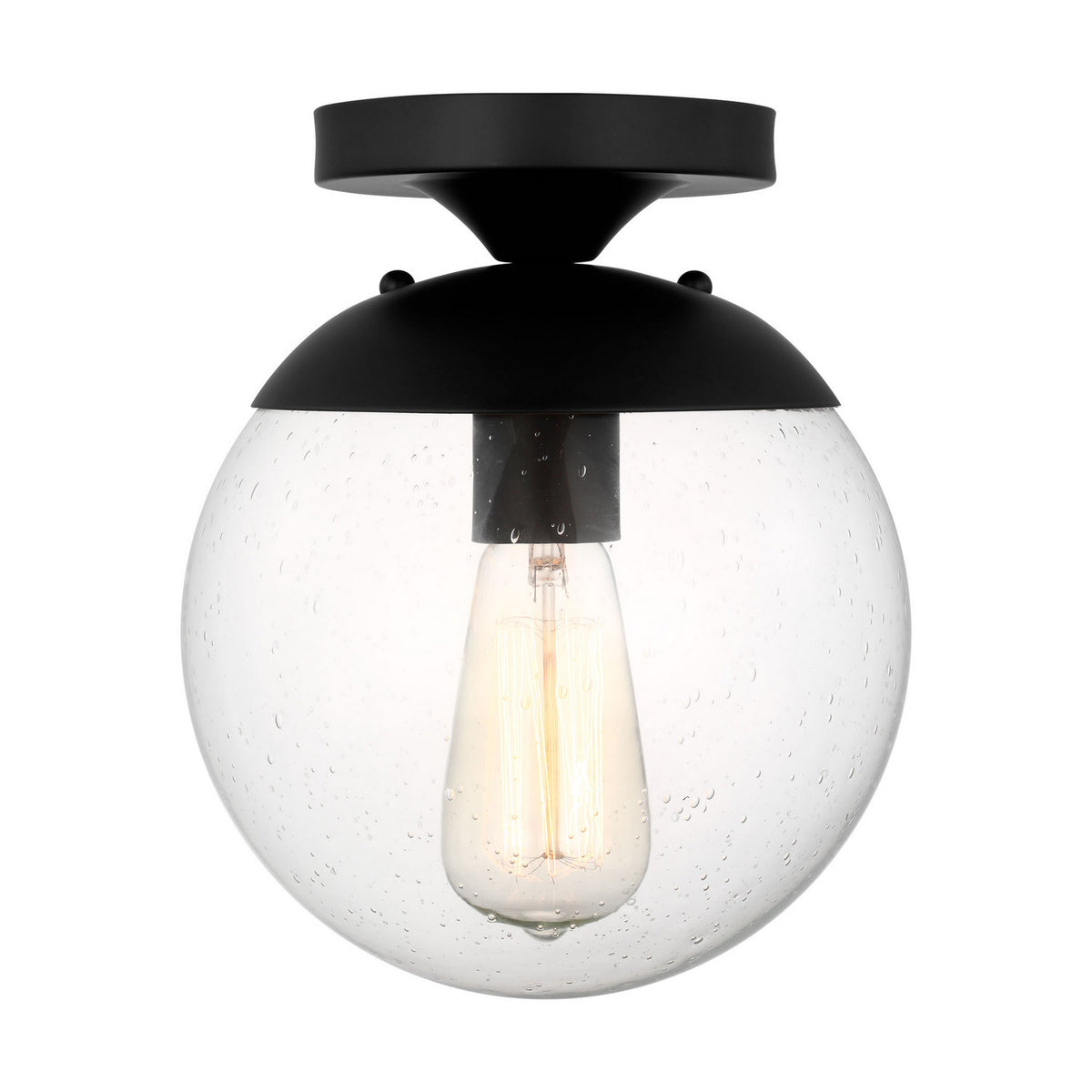 Leo Hanging Globe Flush Mount