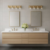Miles Four Light Bath — Clear