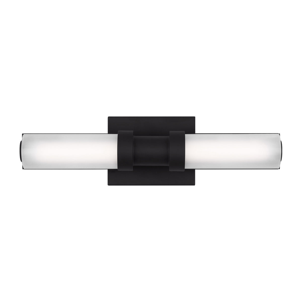 LED Bath Wall Sconce — W: 4.75" × H: 18.00" × D: 4.50"
