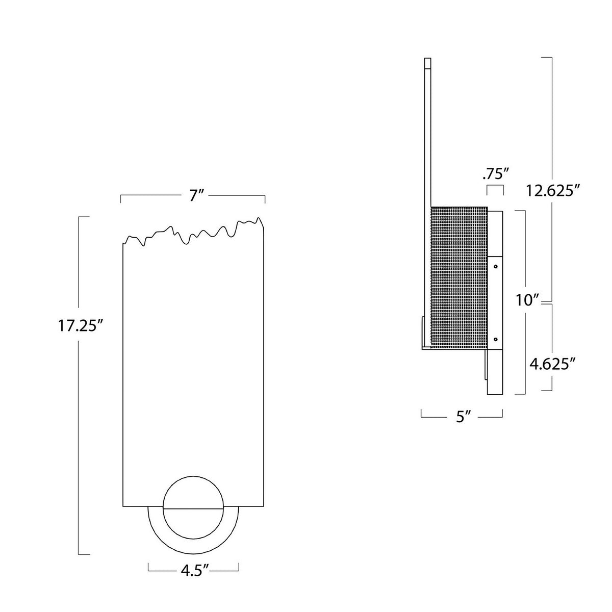 Jonah One Light Wall Sconce