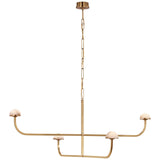 Pedra Two Tier Shallow Chandelier