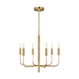 Six Light Chandelier — 21.38"