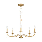 Abells Five Light Chandelier