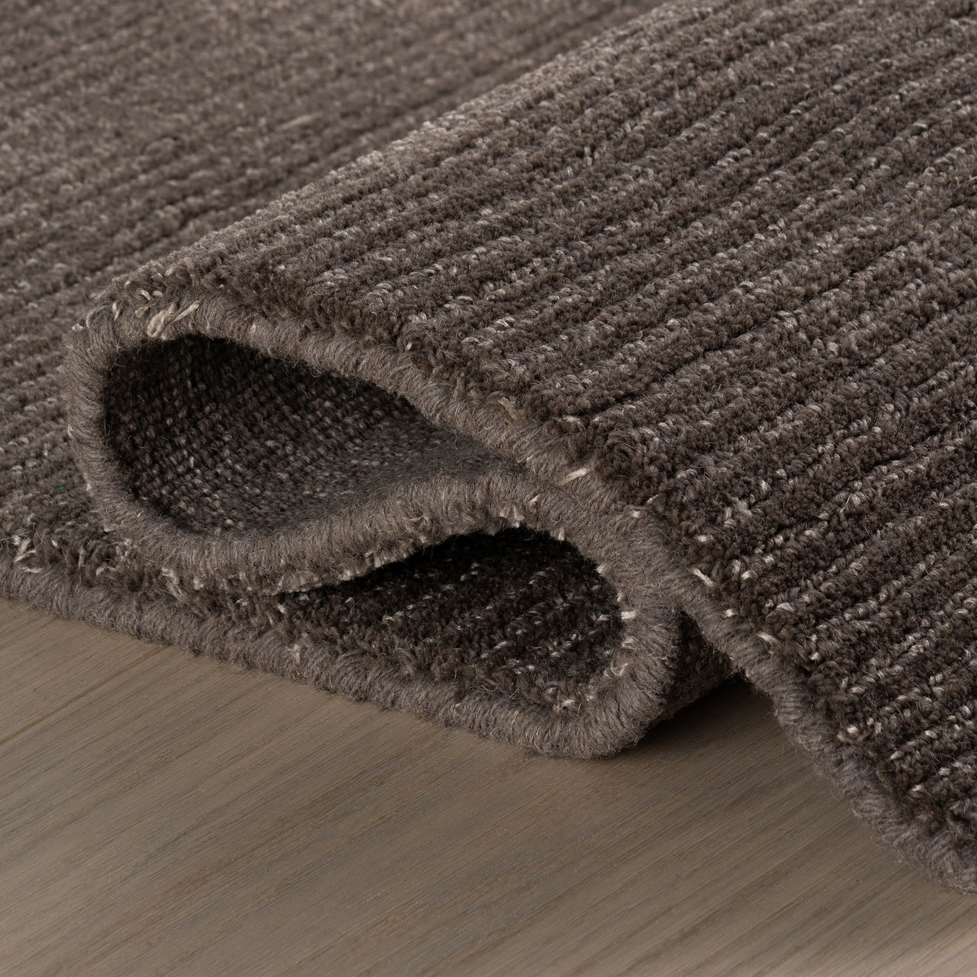 Nate Berkus Crosby Solid Wool Cozy Area Rug