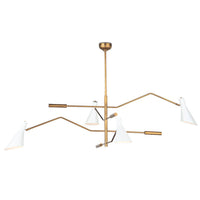 Spyder Four Light Chandelier