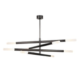 Wick Eight Light Chandelier