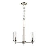 Three Light Chandelier — 21.13", 60 W