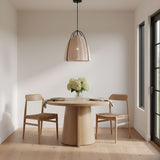 Norman Large Wicker Pendant