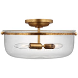 Lorford Medium Semi-Flush