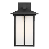 Tomek 18" Lantern — Etched / White Inside