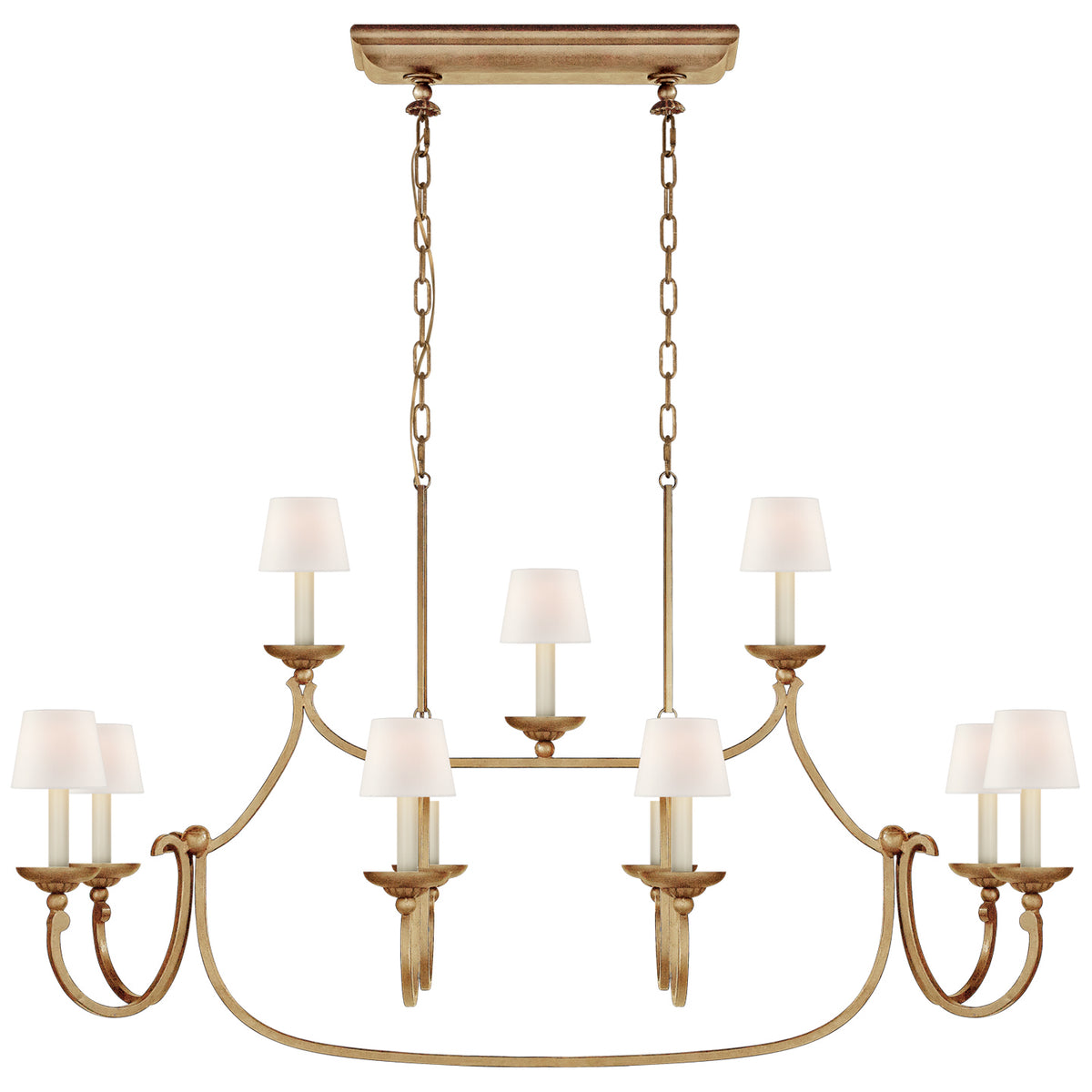 Flemish Large Linear Pendant