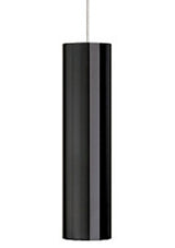Piper One Light Pendant — Black/Satin Nickel, FreeJack