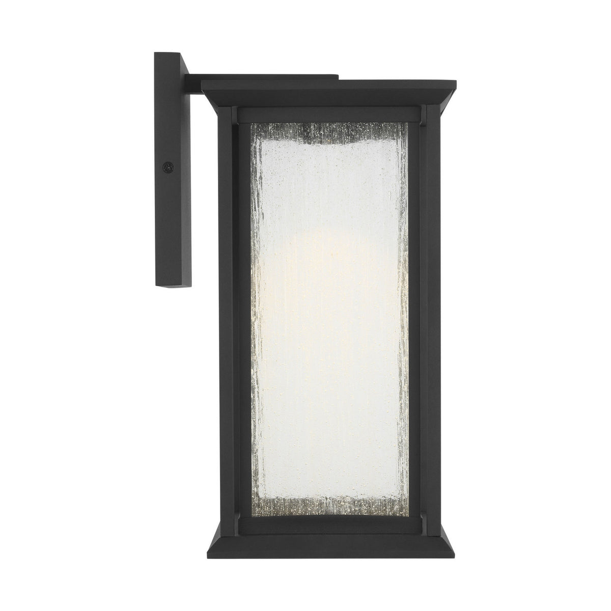 Audley 15" LED Lantern — Distressed Seeded