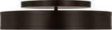 Dupont 16 Round Semi Flush