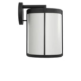 Luning Medium Lantern — White Aluminum Shade