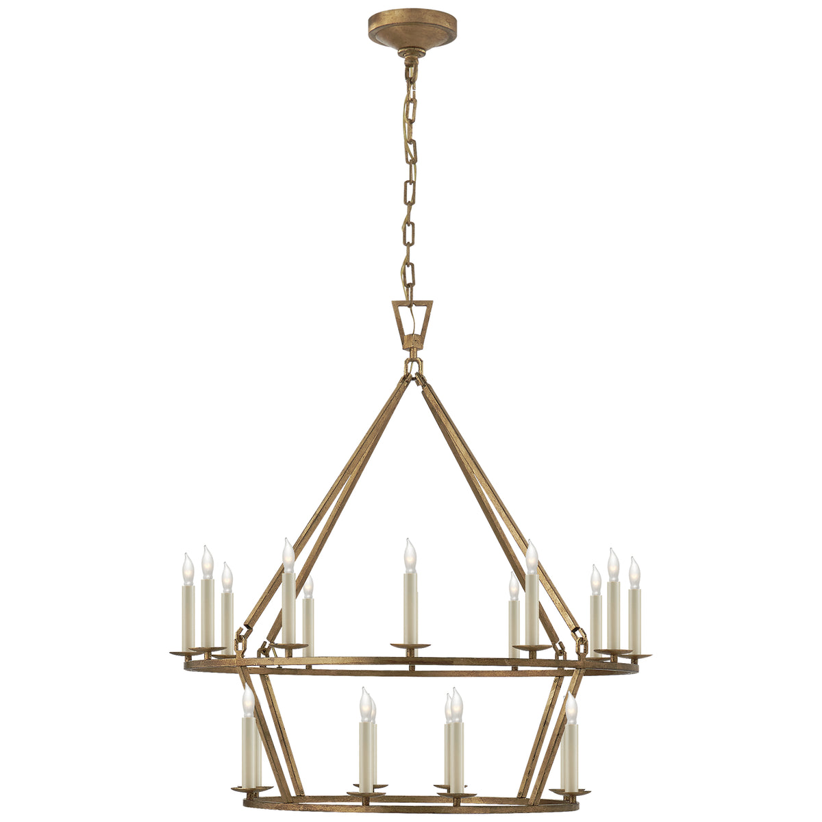Darlana Medium Two-Tier Chandelier