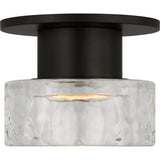 Holsted 5" Solitaire" Flush Mount