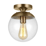 Leo Hanging Globe Flush Mount