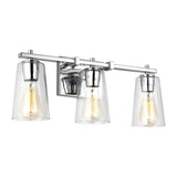 Three Light Vanity — 8.88", 21.5"