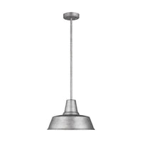 One Light Outdoor Pendant — 9.00", 9 W