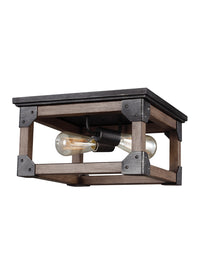 Dunning Two Light Flush Mount