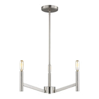 Three Light Chandelier — 15.13", 60 W