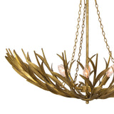 River Reed Six Light Chandelier — 27.25"