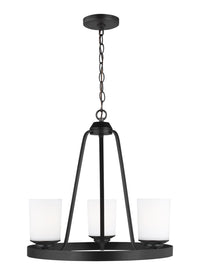 Kemal Three Light Chandelier