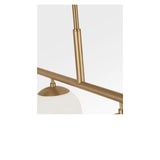 Nube Four Light Linear Chandelier