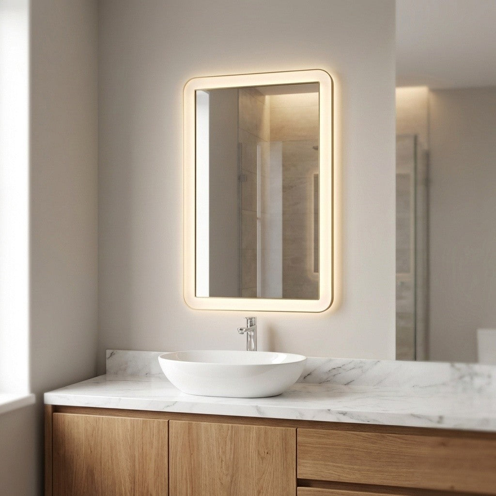 Chopin 18" x 27" Rectangular Illuminated Mirror