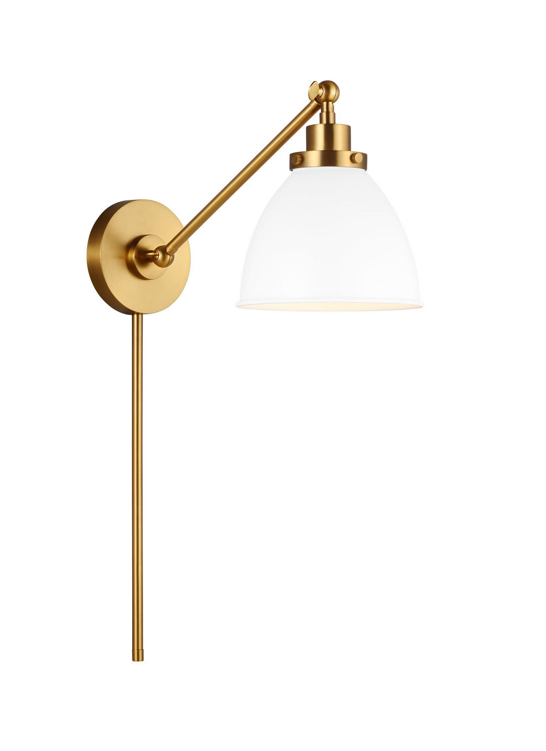 Wellfleet One-Arm Dome Sconce