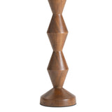 Crew Walnut Buffet Lamp (Natural Linen Shade)