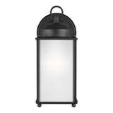New Castle Medium Wall Lantern — Satin Etched