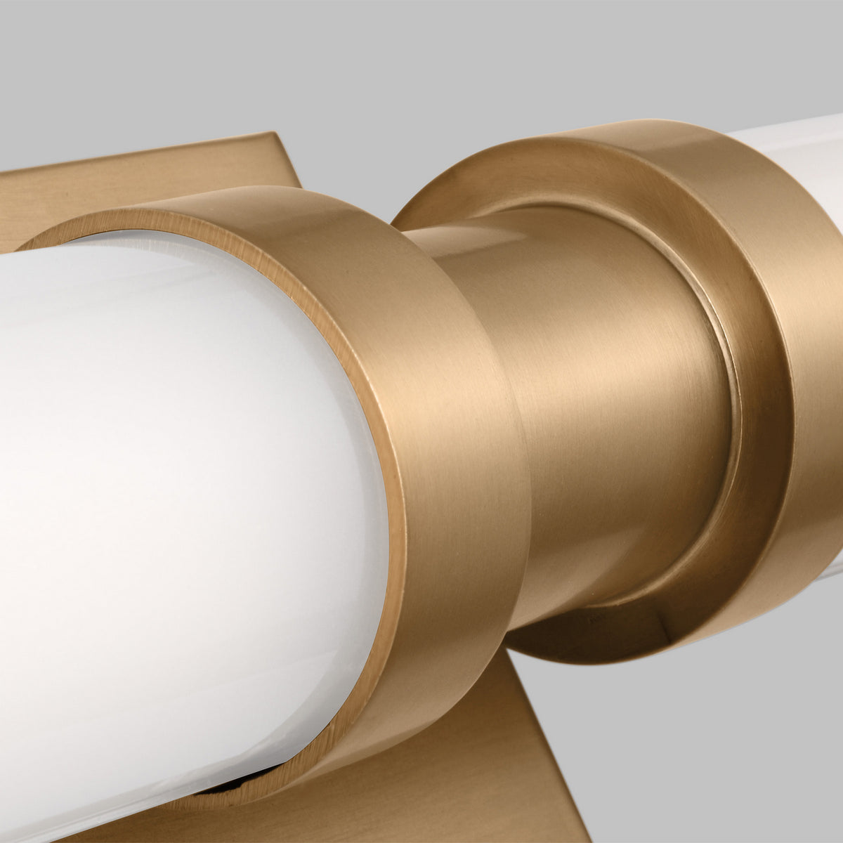 LED Bath Wall Sconce — W: 4.75" × H: 26.75" × D: 4.50"