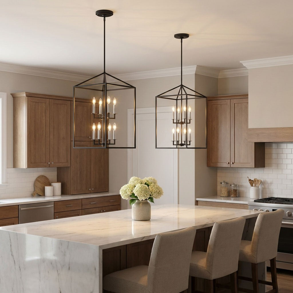 Perryton Eight Light Hall/Foyer Pendant — 30.75"