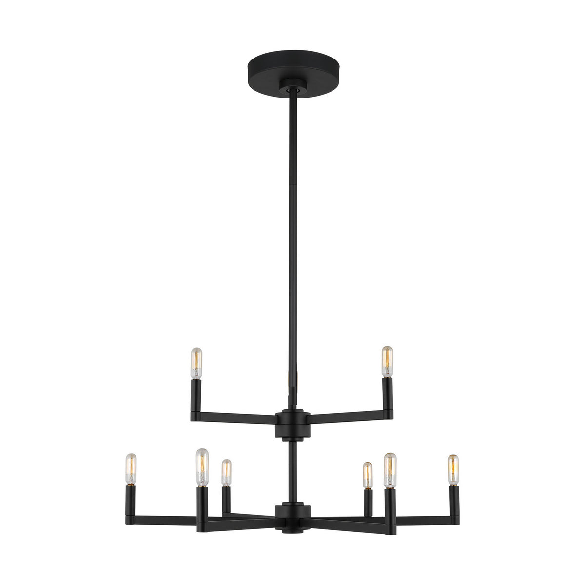 Nine Light Chandelier — 24.25", 60 W