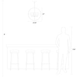 Alturas 5-Light Chandelier — Etched / White Inside