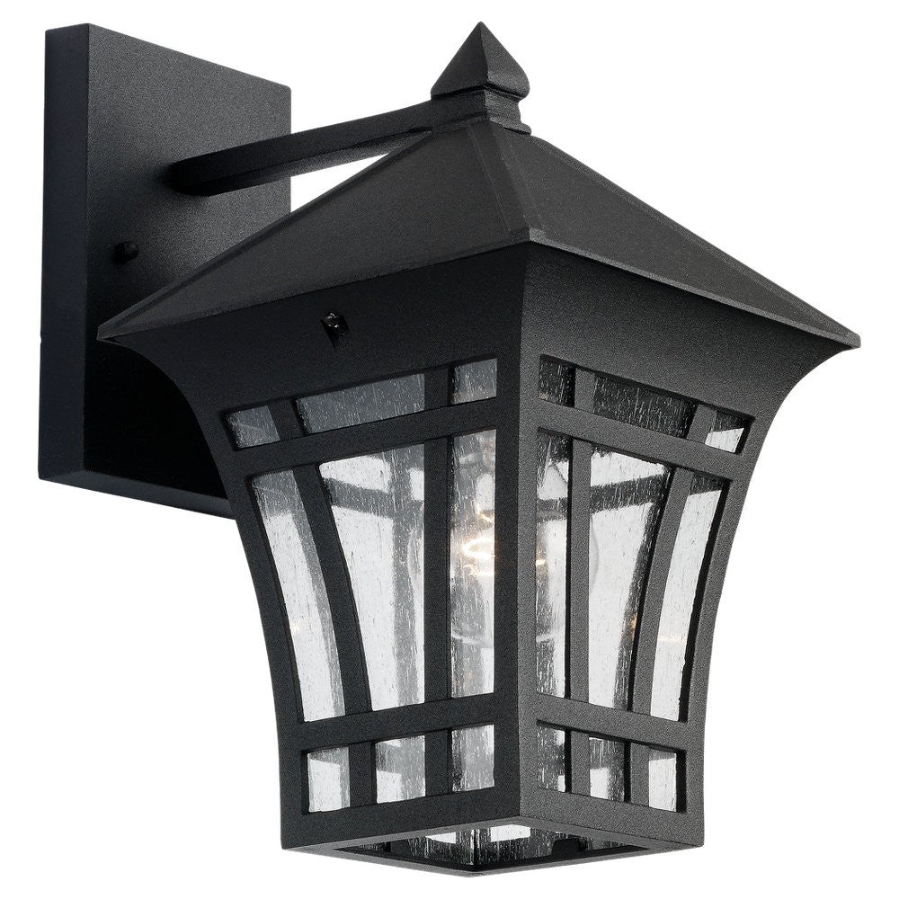 Herrington 12" Lantern — Clear Seeded