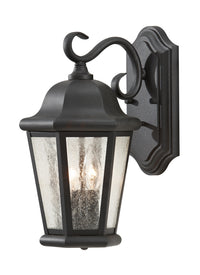 Two Light Outdoor Wall Lantern — 14.50", Torpedo Bulb