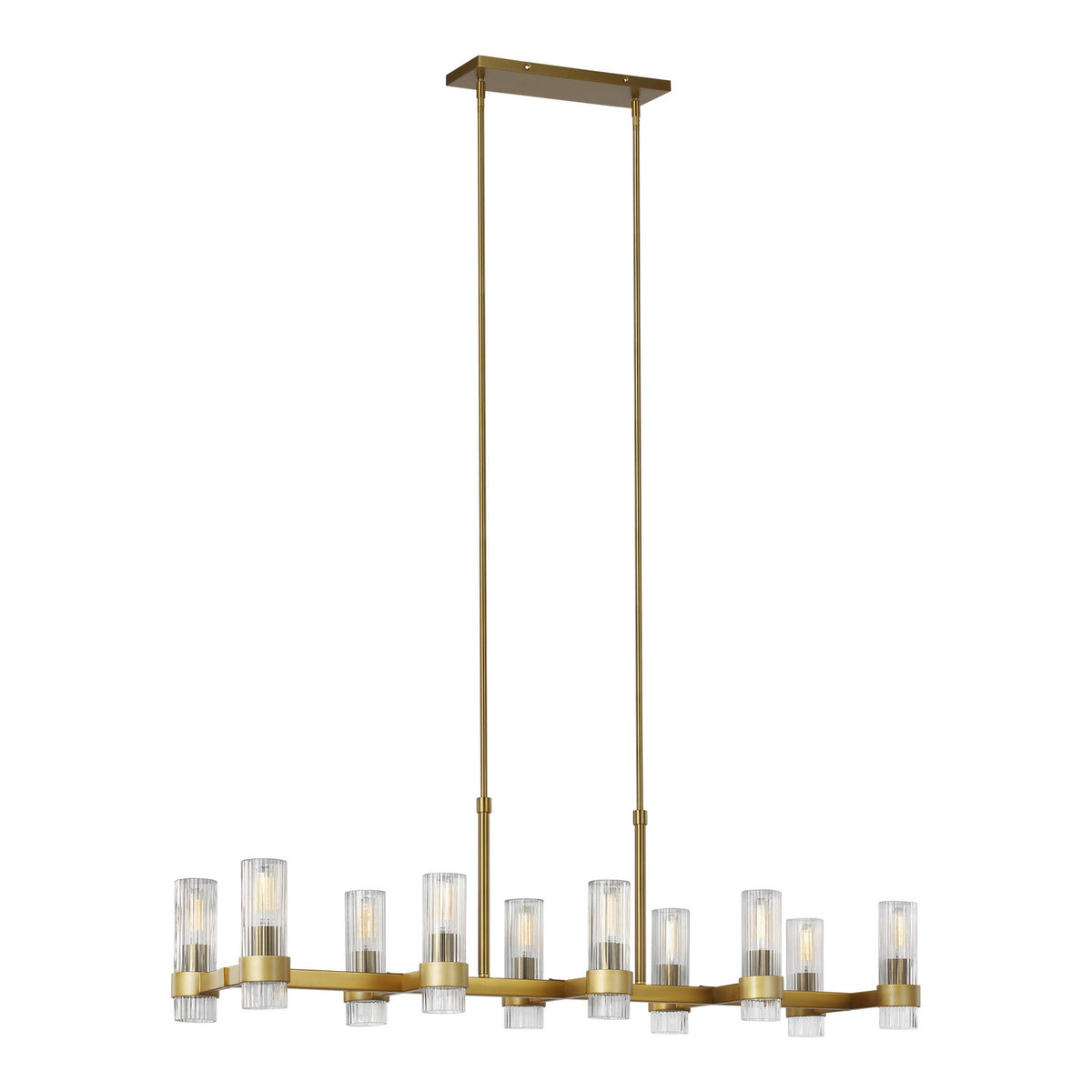 Ten Light Chandelier — 50"