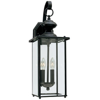 Two Light Outdoor Wall Lantern — 20.25", Torpedo Bulb