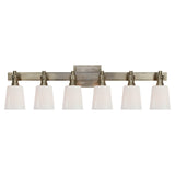 Bryant Six-Light Linear Bath Sconce