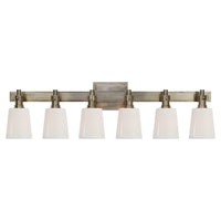 Bryant Six-Light Linear Bath Sconce
