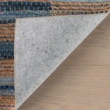 Lynix Coastal Striped Machine Washable Rug