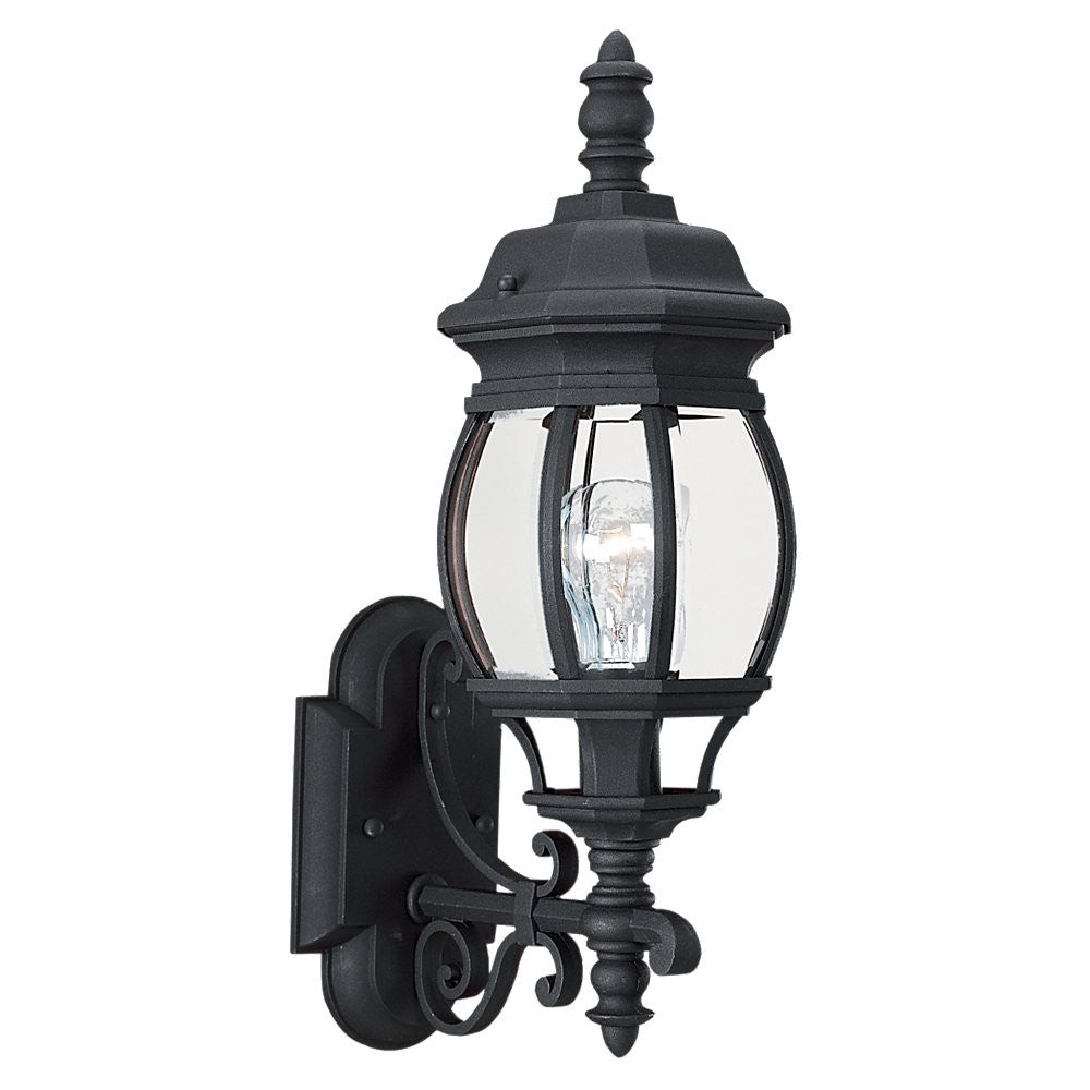Wynfield Medium Wall Lantern — Clear Beveled